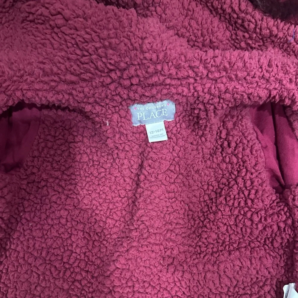 12-18 month girls princess fleece lined hoodie